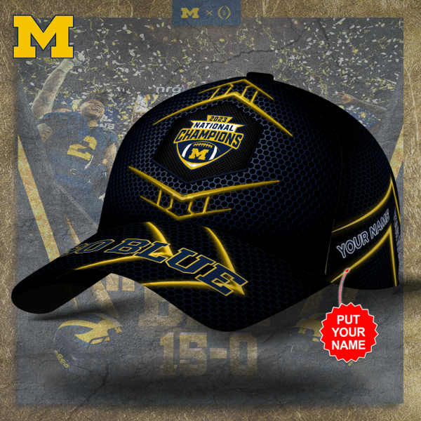 Personalized Michigan Wolverines Football Classic Cap - TANTN 5025