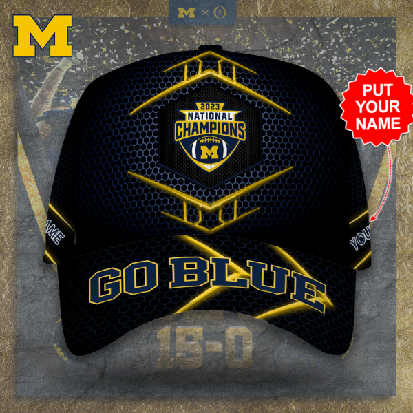 Personalized Michigan Wolverines Football Classic Cap - TANTN 5025