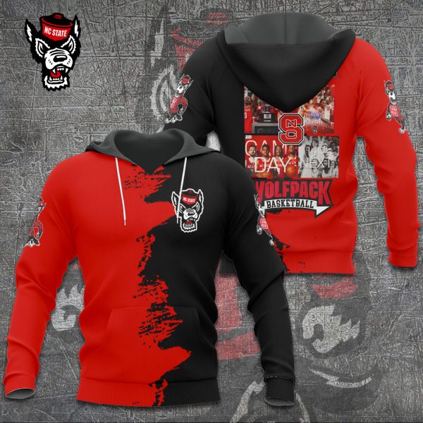 NC State Wolfpack Men's Basketball 3D Apparel - TANTN 5561