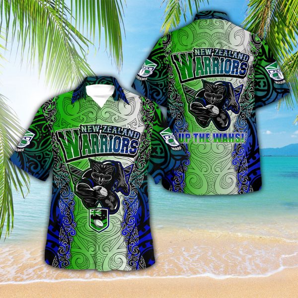 New Zealand Warriors 3D Hawaii Shirt - VANDH 2571