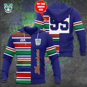 Personalized New Zealand Warriors 3D Apparel - TANTN 4976