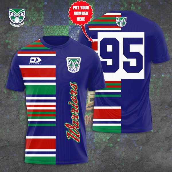 Personalized New Zealand Warriors 3D Apparel - TANTN 4976