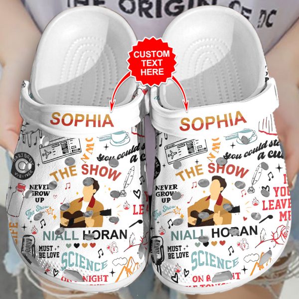 Personalized Niall Horan Custom Crocs - VANDH 2602