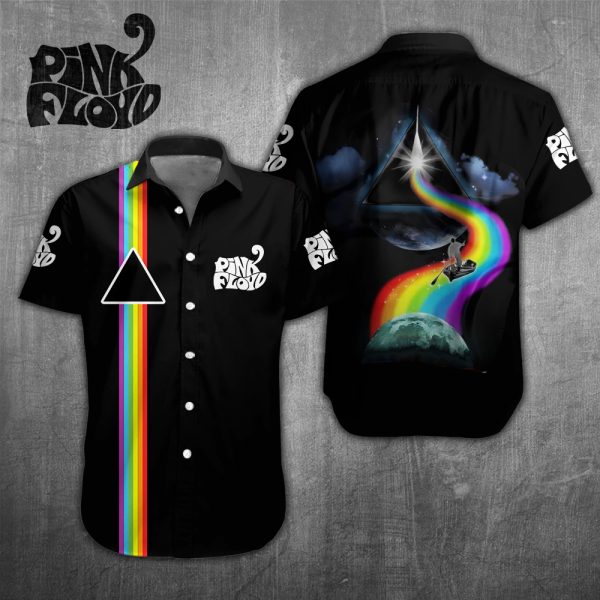 Pink Floyd Short Sleeve Dress Shirt - NGHIAVT 1610