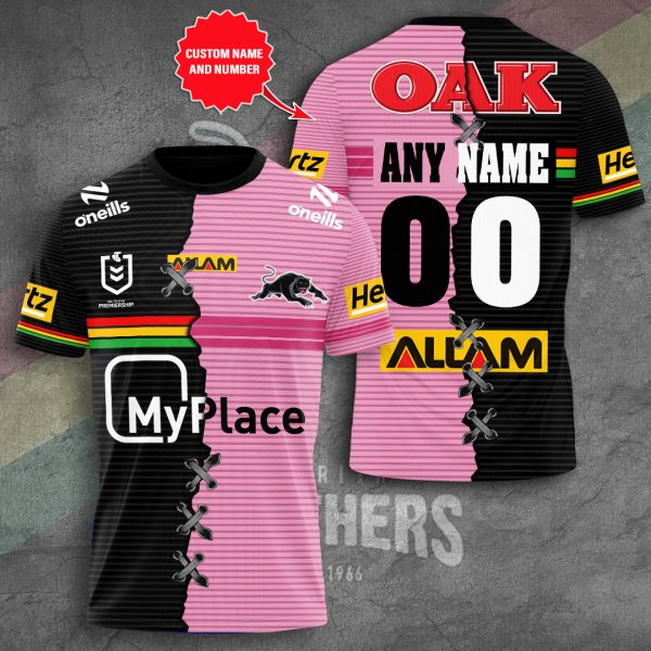 Personalized Penrith Panthers 3D Apparel - TANTN 4852