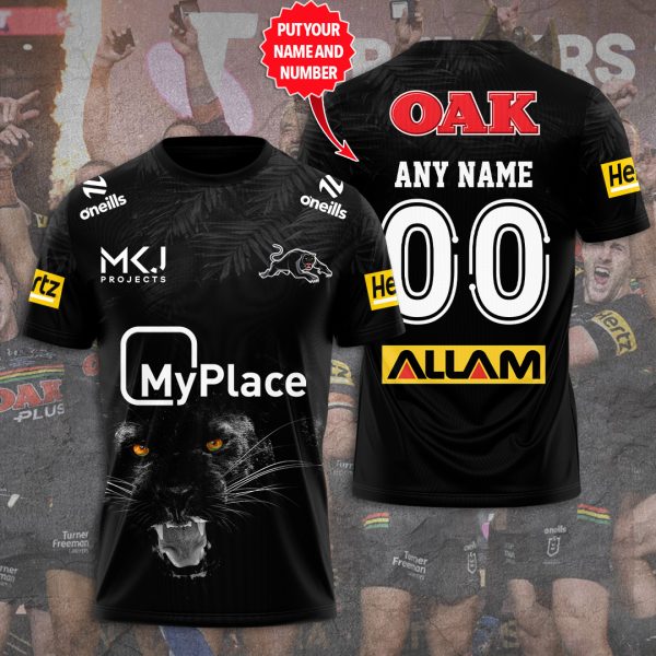 Personalized Penrith Panthers 3D Apparel - TANTN 4952