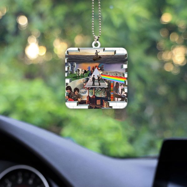 Pink Floyd Custom Shape 2-sided Acrylic Car Ornament - HOATT 4522