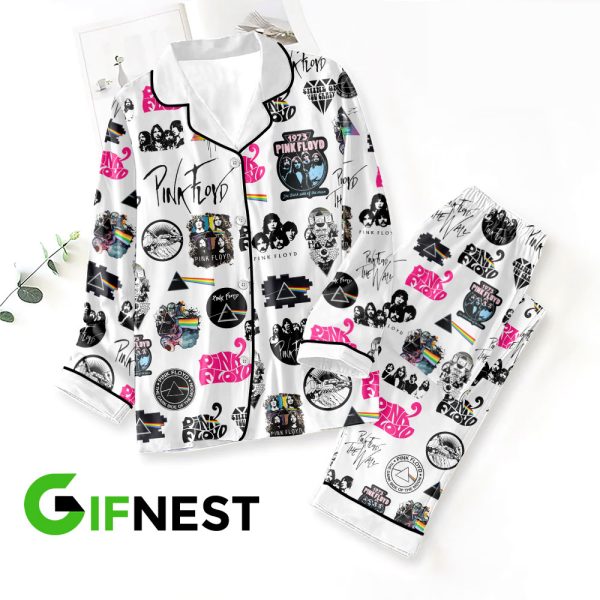 Pink Floyd Button Down Pajamas Set – HOATT 4548