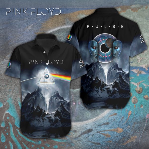 Pink Floyd Short Sleeve Dress Shirt - GNE 102