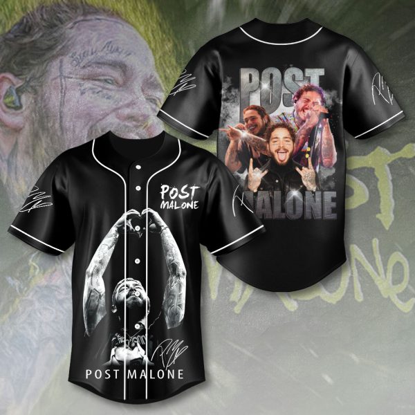 Post Malone Baseball Jersey - VANDH 2592