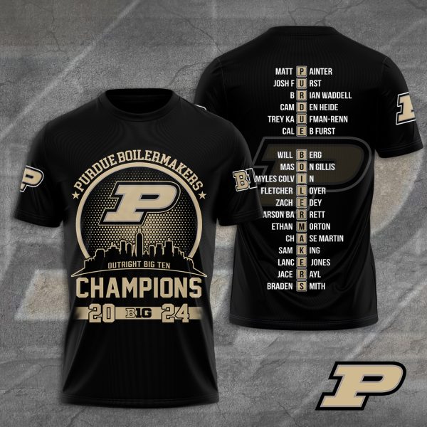 Purdue Boilermakers Men's Basketball 3D Apparel - TANTN 5014