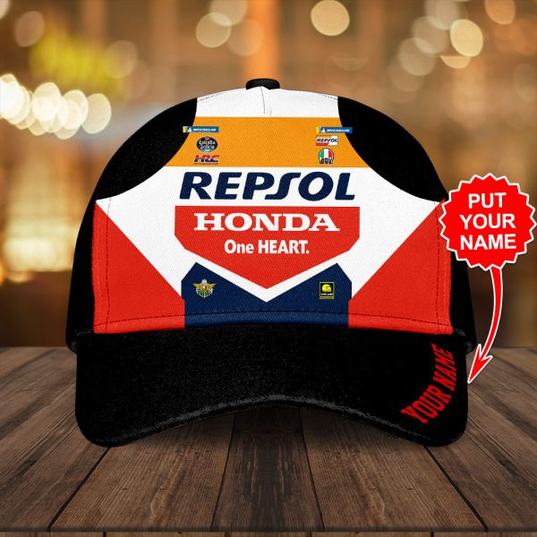 Personalized Repsol Honda Racing Team Classic Cap - TANTN 5516