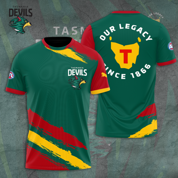 Tasmania Devils FC 3D Apparel - TANTN 5549