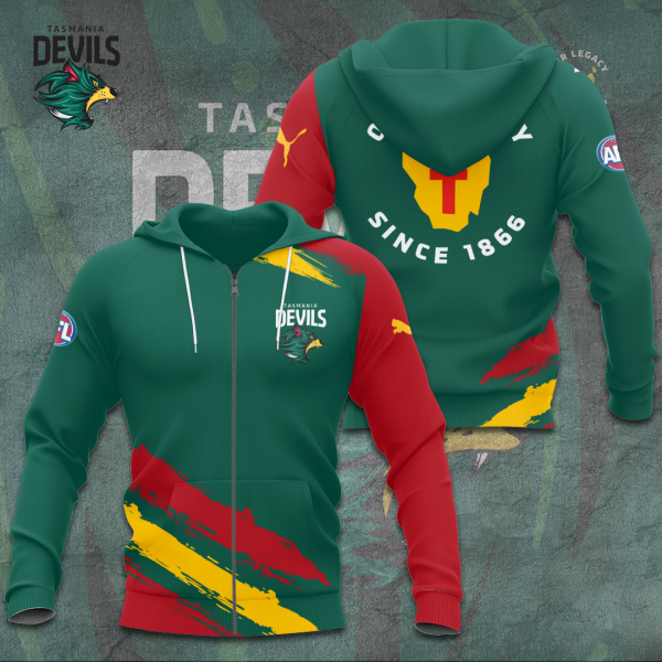 Tasmania Devils FC 3D Apparel - TANTN 5549