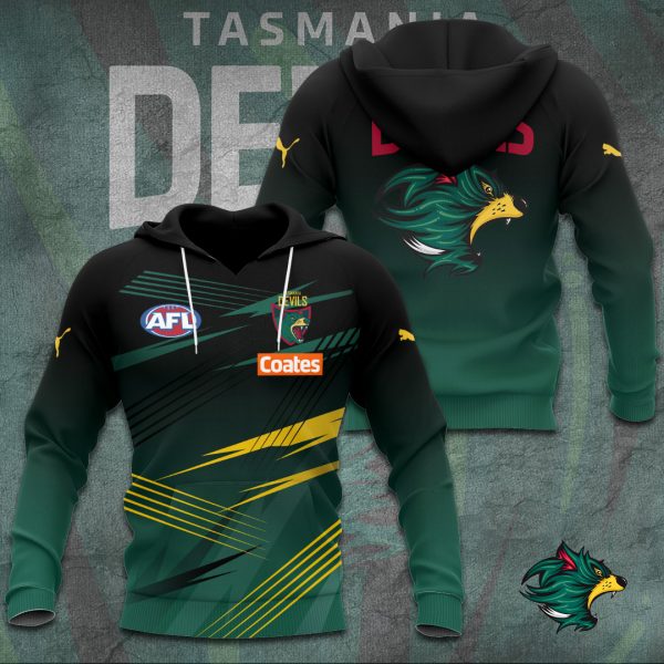 Tasmania Devils FC 3D Apparel - TANTN 5550