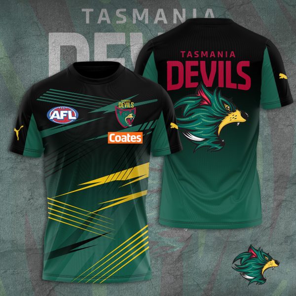 Tasmania Devils FC 3D Apparel - TANTN 5550