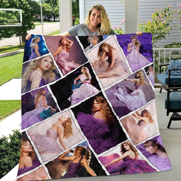 Taylor Swift Quilt Blanket - HOATT 4495