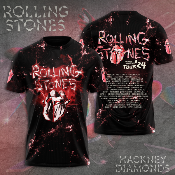 The Rolling Stones 3D Apparel - TANTN 4791