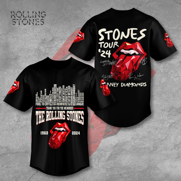 The Rolling Stones Baseball Jersey - TANTN 4966