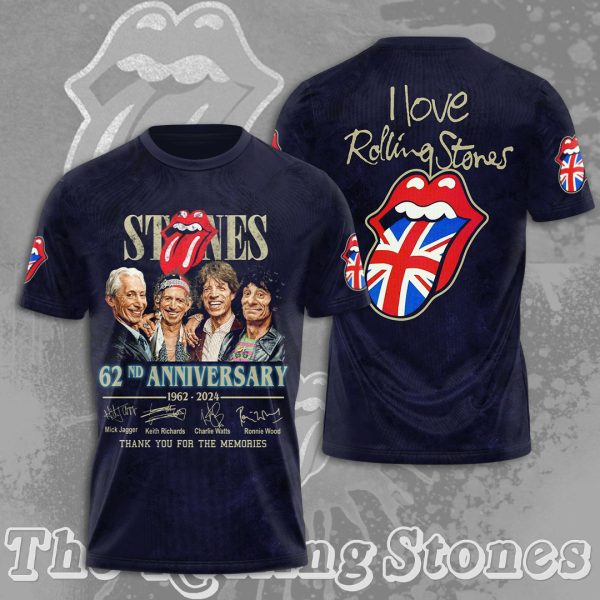 The Rolling Stones 3D Apparel - NGHIAVT 1614