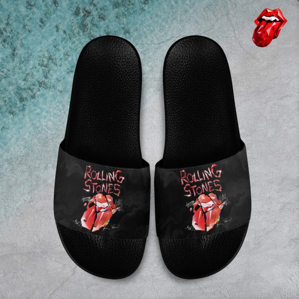 The Rolling Stones Slide Sandals - TANTN 4984