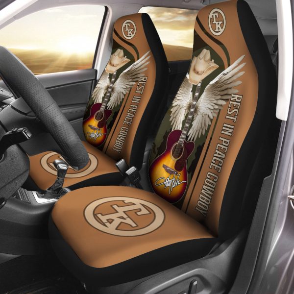 Toby Keith 2PCS Car Seat Cover - MAITM 6100