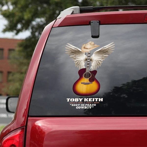 Toby Keith 3D Decal - MAITM 5977