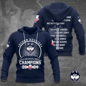 UConn Huskies Women's Basketball 3D Apparel - TANTN 5010