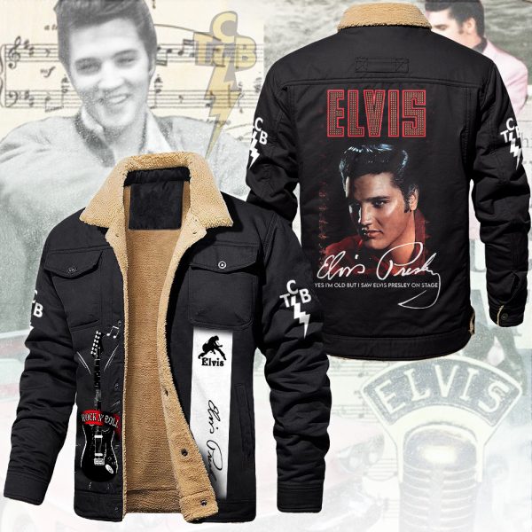 Elvis Presley 2D Winter Fleece Jacket - ANHNV 3947