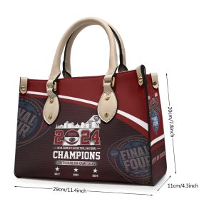 South Carolina Gamecocks Women's Basketball Leather HandBag - HUANNM 4683