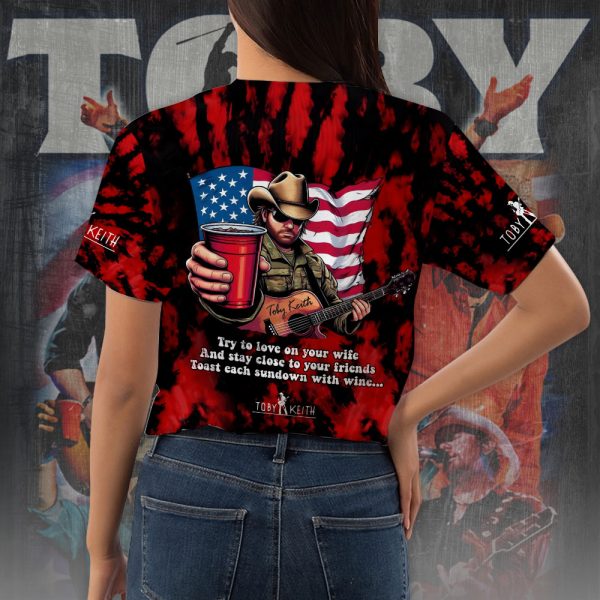 Toby Keith 3D T-Shirt - HUANNM 4500