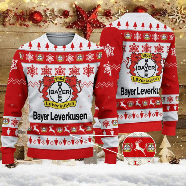 Bayer Leverkusen 3D Ugly Sweater - HUANNM 4573