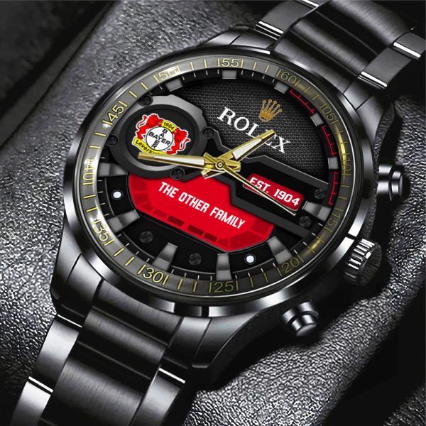 Bayer Leverkusen x Rolex Black Stainless Steel Watch - MAITM 6509