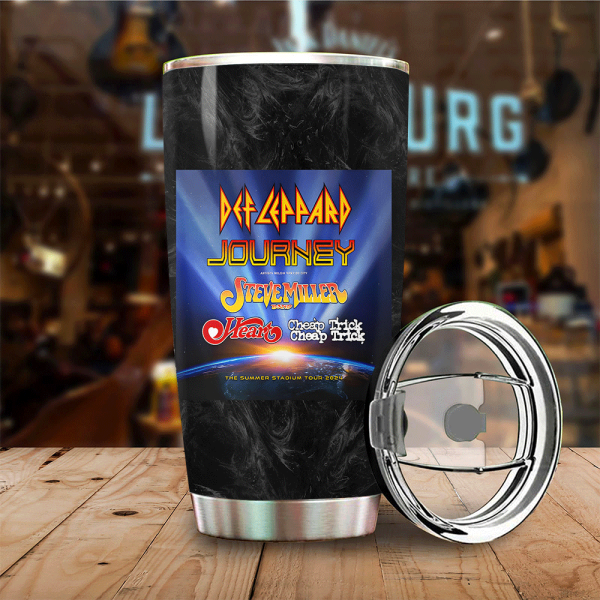 Def Leppard x Journey Tumbler Cup - HUANNM 4862