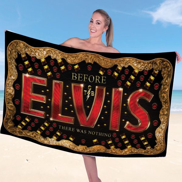 Elvis Presley Rectangle Beach Towel - MAITM 6597