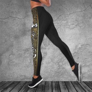 Elvis Presley Hollow Tank Top Leggings - HUANNM 4652