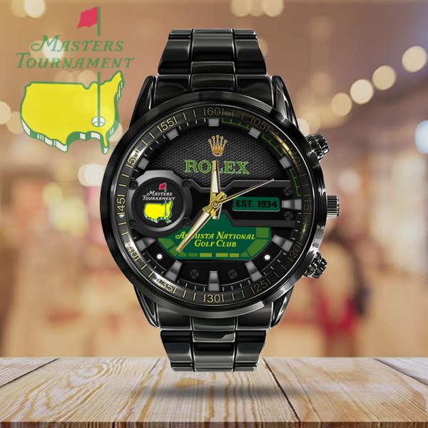 Golf Masters Tournament x Rolex Black Stainless Steel Watch - MAITM 6293