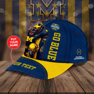 Personalized Michigan Wolverines Football Classic Cap - MAITM 6535