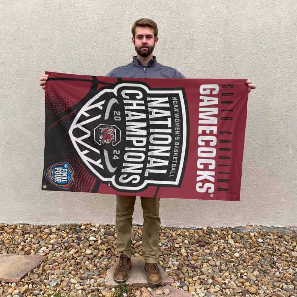 South Carolina Gamecocks Women's Basketball 3D House Flag - MAITM 6350