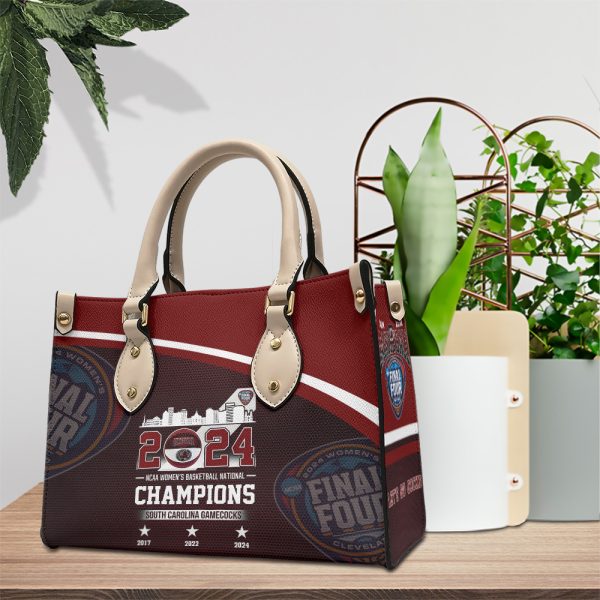 South Carolina Gamecocks Women's Basketball Leather HandBag - HUANNM 4683