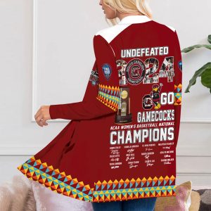 South Carolina Gamecocks Women's Basketball Women's Patch Pocket Cardigan - HUANNM 4682