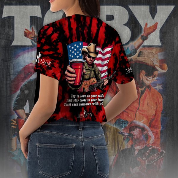 Toby Keith 3D T-Shirt - HUANNM 4500