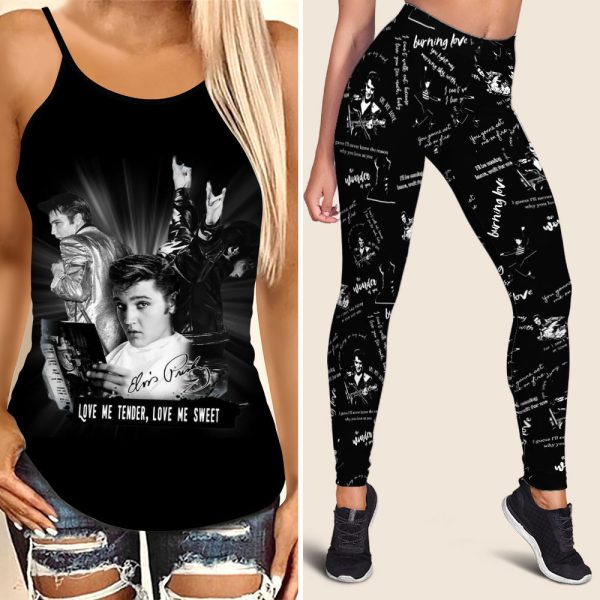 Elvis Presley Criss-Cross Leggings - MAITM 6497