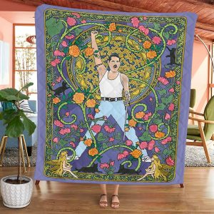 Freddie Mercury Quilt Blanket - MAITM 6292