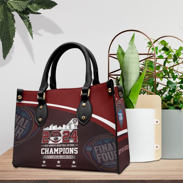 South Carolina Gamecocks Women's Basketball Leather HandBag - HUANNM 4683