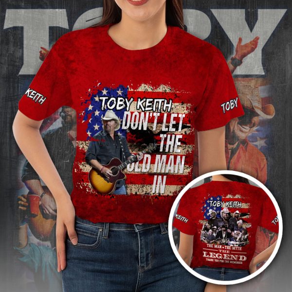 Toby Keith 3D T-Shirt - HUANNM 4712