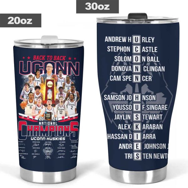 UConn Huskies Men's Basketball Tumbler Cup - MAITM 6374