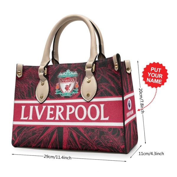 Personalized Liverpool Leather HandBag - MAITM 6569