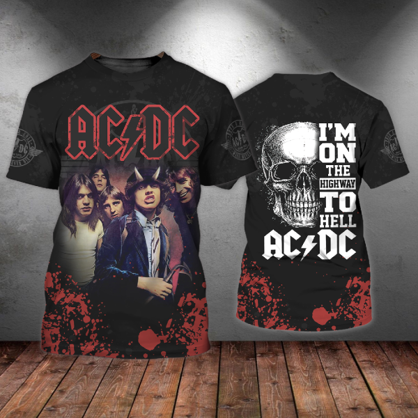 AC/DC 3D T-Shirt - HUANNM 823