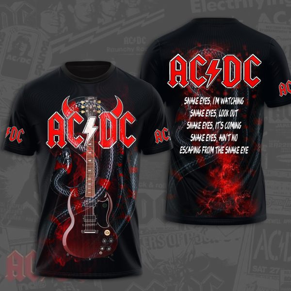 AC/DC 3D Apparel - MAITM 6475